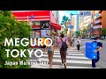 Japan walking tour in Tokyo Meguro 4K 60fps