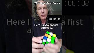 Can I learn to solve a Rubiks Cube at 60 ? #genx #rubikscube