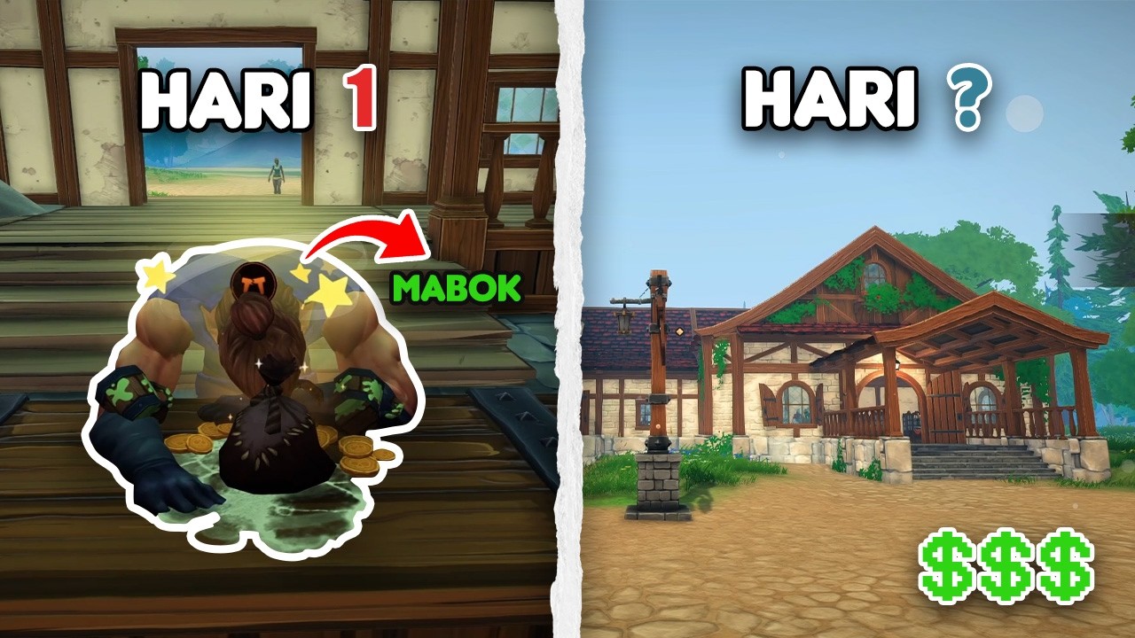 Gue Membuka Bar 24 JAM di Tavern Manager Simulator #1