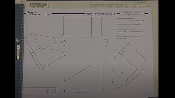 How to draw Auxiliary views - 1 (Higher Graphics)
