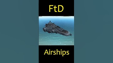 Thrustercraft In From the Depths... 🎈🚀 #fromthedepths #airship