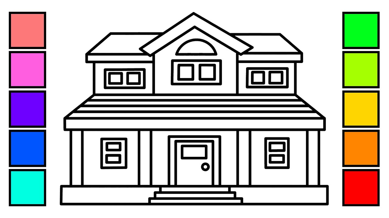 Coloring Pages Rumah