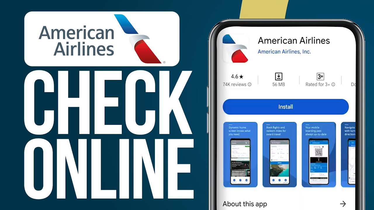 How To Easily Check In Online Using American Airlines App (2025 Update