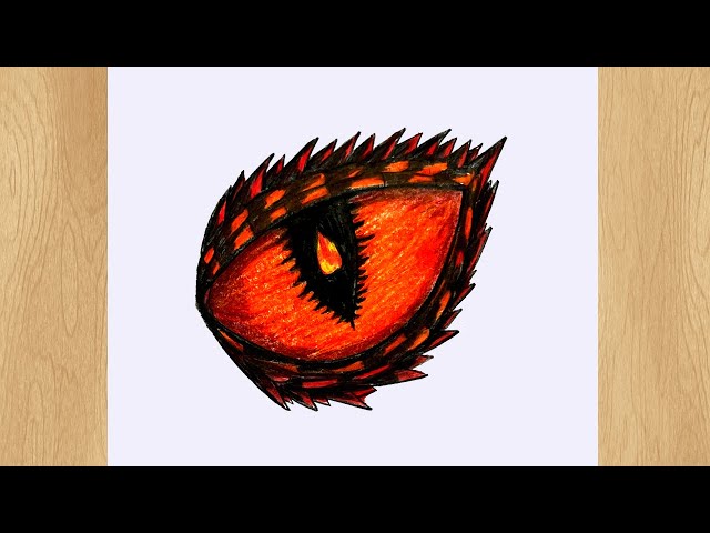 How To Draw And Color Dragon Eyes, Step by Step, Drawing Guide, by  TheLastStarlighter - DragoArt
