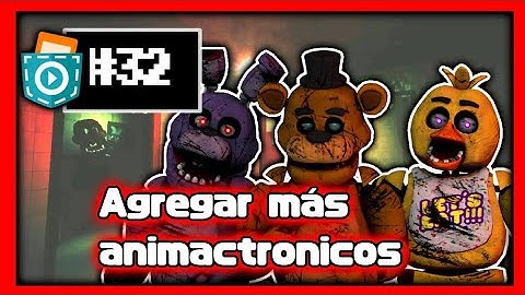 Pocket Code tutorial como crear un fan game de FNAF#32 | Agregar más animactronicos