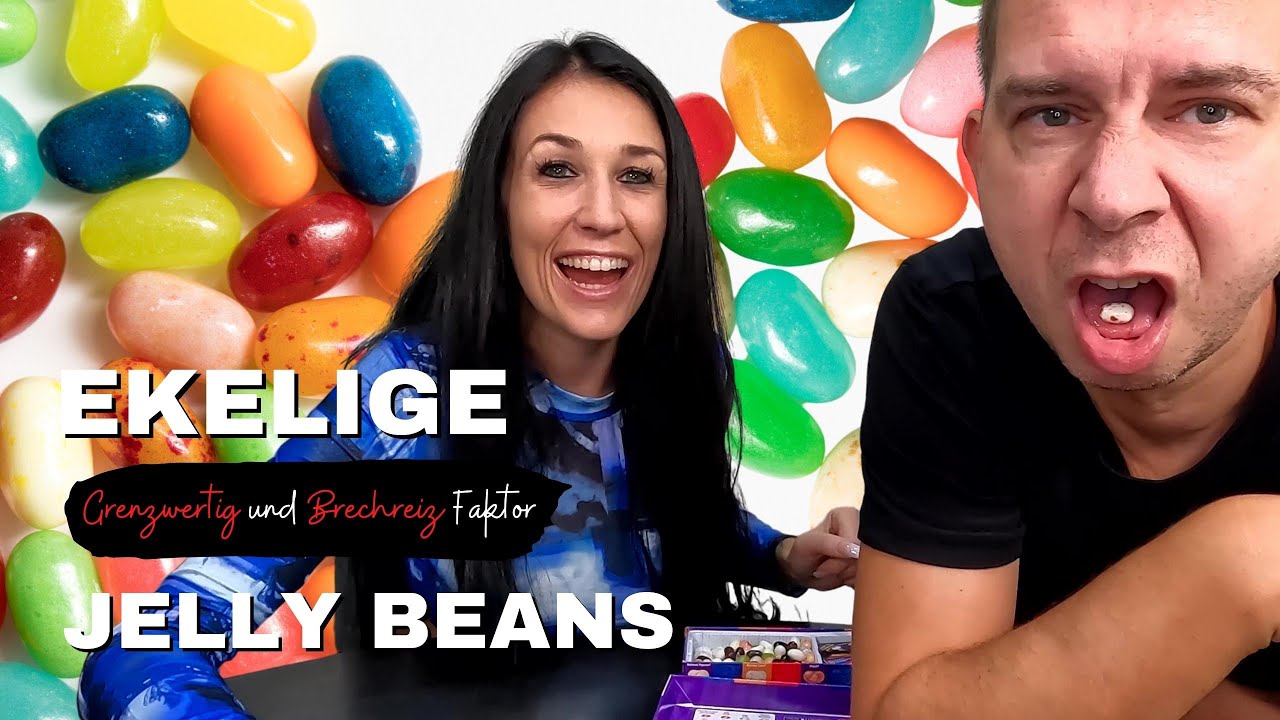 Ekelige 🤢 Jelly Beans Challenge Grenzwertig und Brechreiz Faktor