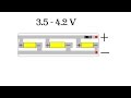 Фонарь из светодиодной ленты на Li-ion