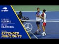 Carlos Alcaraz vs Peter Gojowczyk Extended Highlights | 2021 US Open Round 4