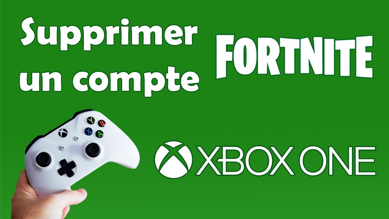 Comment supprimer un compte Fortnite sur Xbox one - YouTube