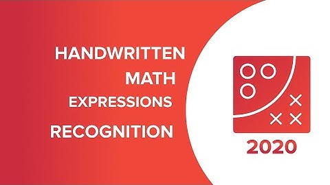 R&D Paradigms for Recognition Models of Handwritten Math Expressions, Quinn Lathrop @ Pearson