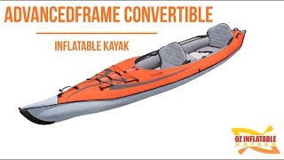 AdvancedFrame Convertible Kayak AE1007R from Advanced Elements and Oz Inflatable Kayaks
