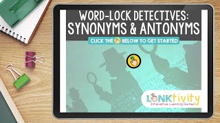 Word Work: Synonyms & Antonym (demo)