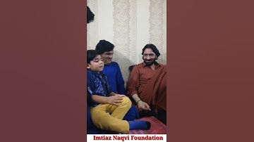 Nadeem Sarwar with kid while listening to his noha in Australia #nadeemsarwar #noha #viral #shorts