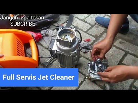 Begini cara memperbaiki jet cleaner mesin cuci mobil/motor. Langkah langkahnya seperti ada di video.. 