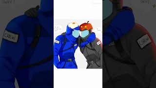 6 Beautiful Among us ARTs red x blue