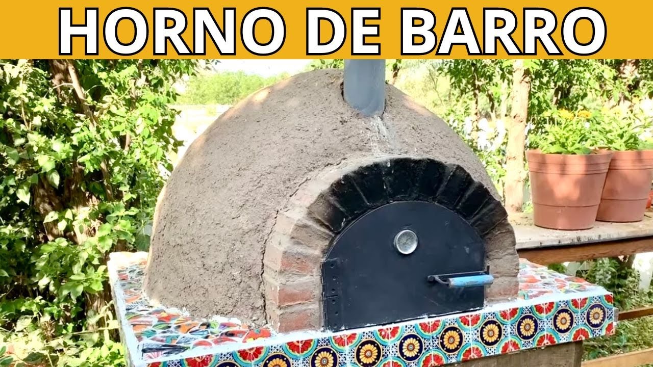 Como Hacer Un Horno De Leña Paso A Paso /horno de barro/manos de tierra 