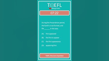 TOEFL Grammar Practice #131 | Structure Questions (Verb / Parallel Structure)