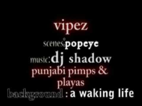 Mix'd DJ Shadow's Punjabi Pimps & playas Old Popeye Episode & ALEX JONE'S speech from ' a waking life' :)