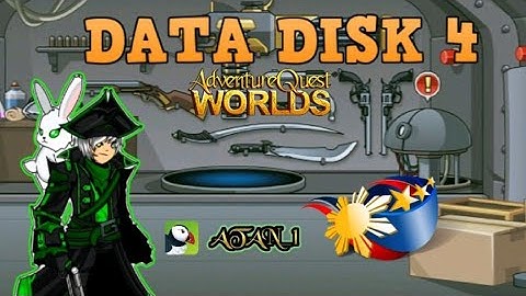 AQW HOW TO FIND DATA DISK 4 | J6 QUEST FOR BANZAI | HYPERIUM