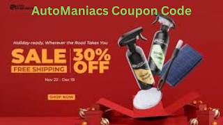 71% Off Automaniacs Discount Codes Verified Deals -A2Zdiscountcode