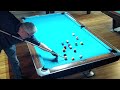 97 ball Straight Pool run, road to 200 (no sound)