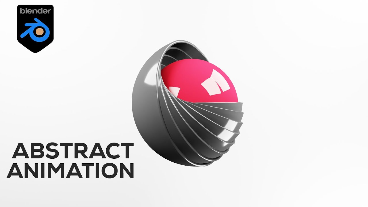 3D abstract animation in blender( blender tutorial) - YouTube