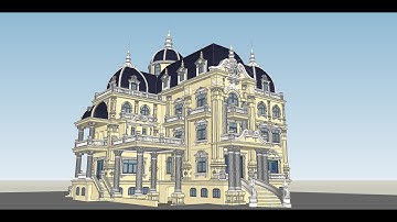 Thiết kế biệt thự lâu đài cổ điển