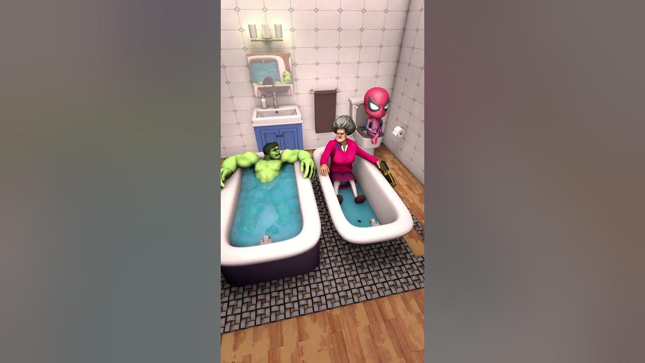 Scary Teacher is Not Letting Him Relax