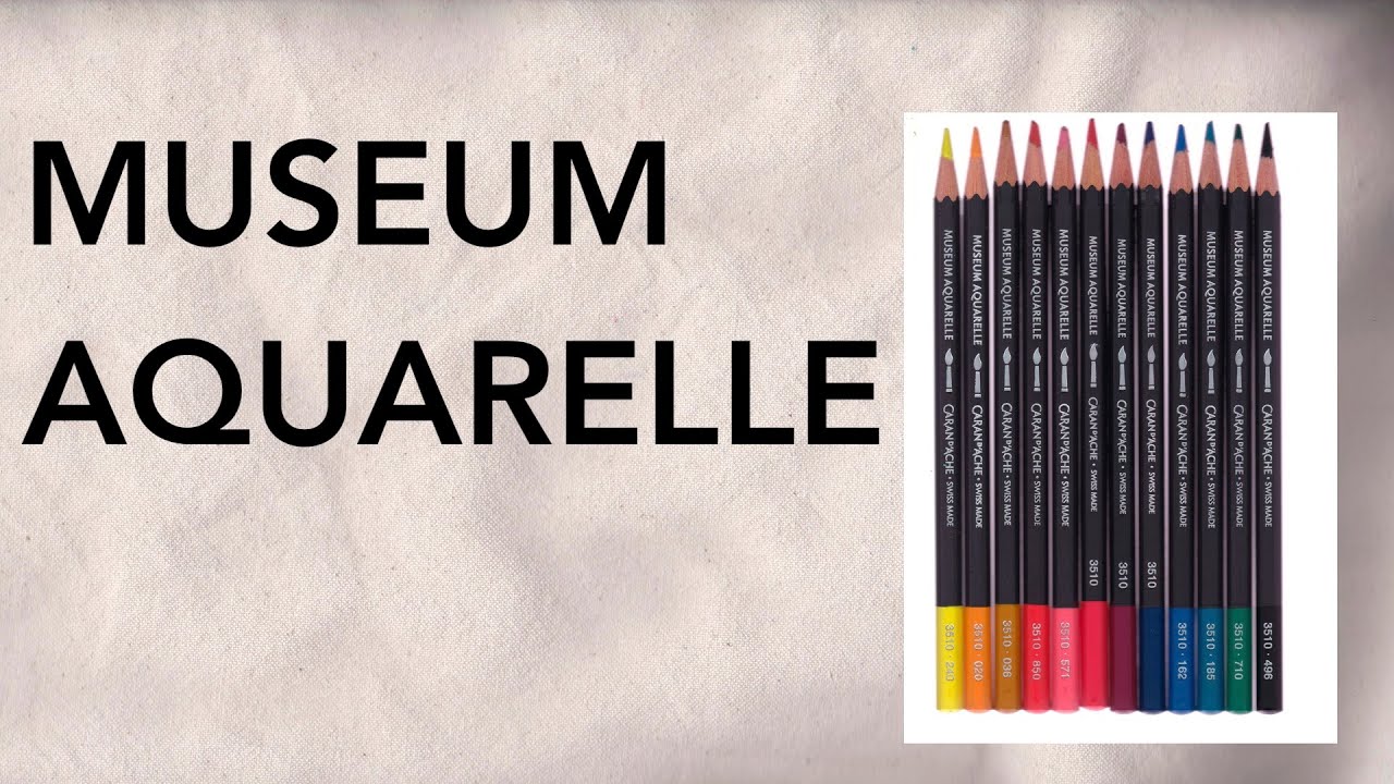 Museum Aquarelle – Watercolor Pencils by Caran d