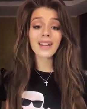 The most beautiful Russian girl sings a song - levan polka -🎼🖤