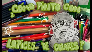 Cómo Pinto Con Lápices De Colores ?Tutorial By Yoon Kiwii