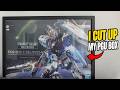 How To Turn Gunpla Box Art Into Wall Art 😳🔥