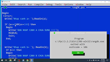 Cách ràng buộc điều kiện trong Pascal | Lập trình Pascal