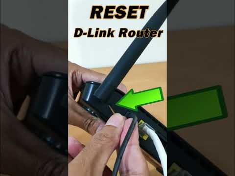 How to Reset D-Link Router to Factory Default Settings
