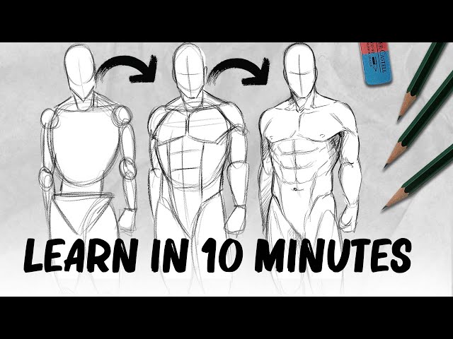 I'll teach you drawing bodies in 10 minutes. (Yes, really.) | DrawlikeaSir class=