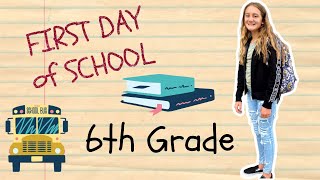 FIRST DAY of MIDDLE SCHOOL | 6th GRADE | Back to School 2021