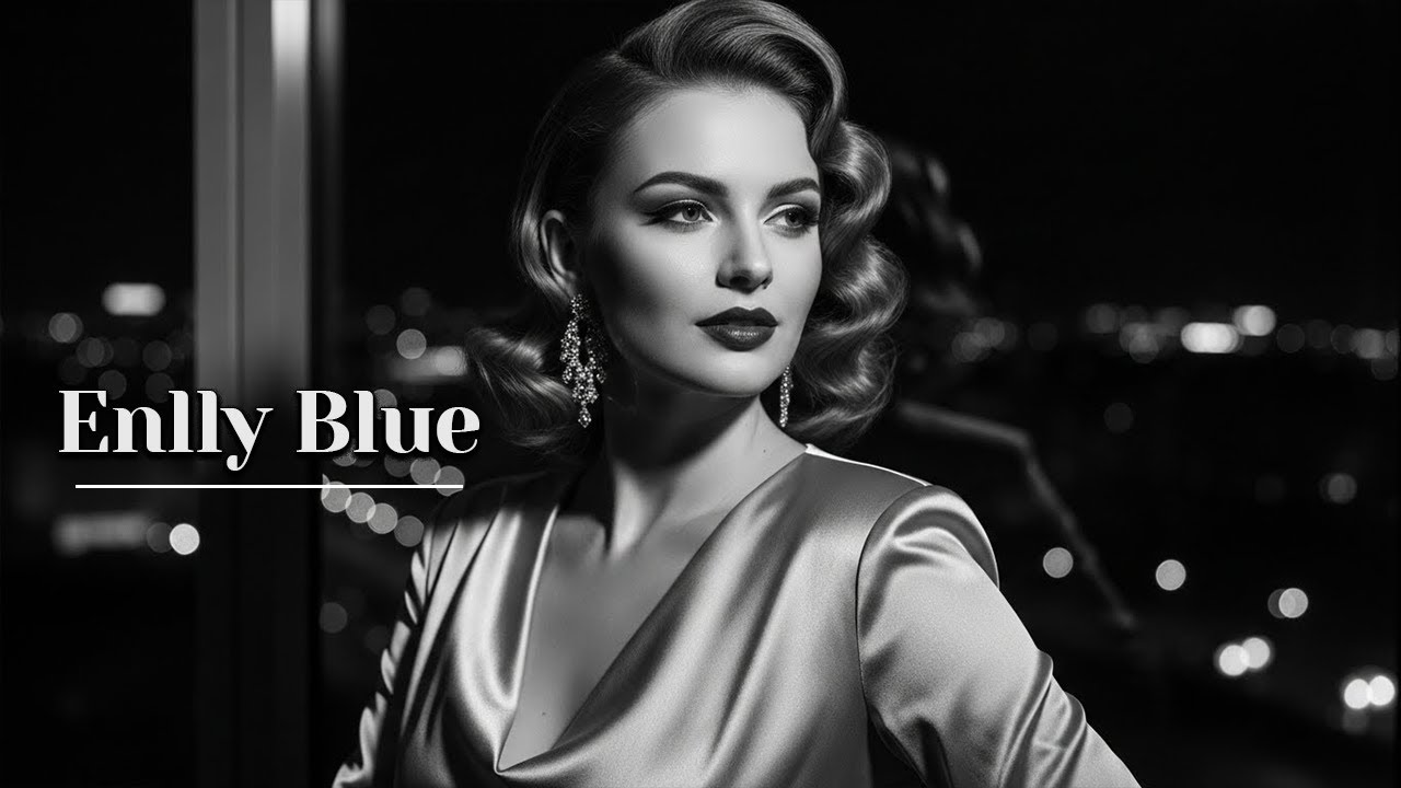 Enlly Blue - Midnight Streets | 1950s Soul Blues (Lonely Road Blues, Sax & Heartfelt Vocals)