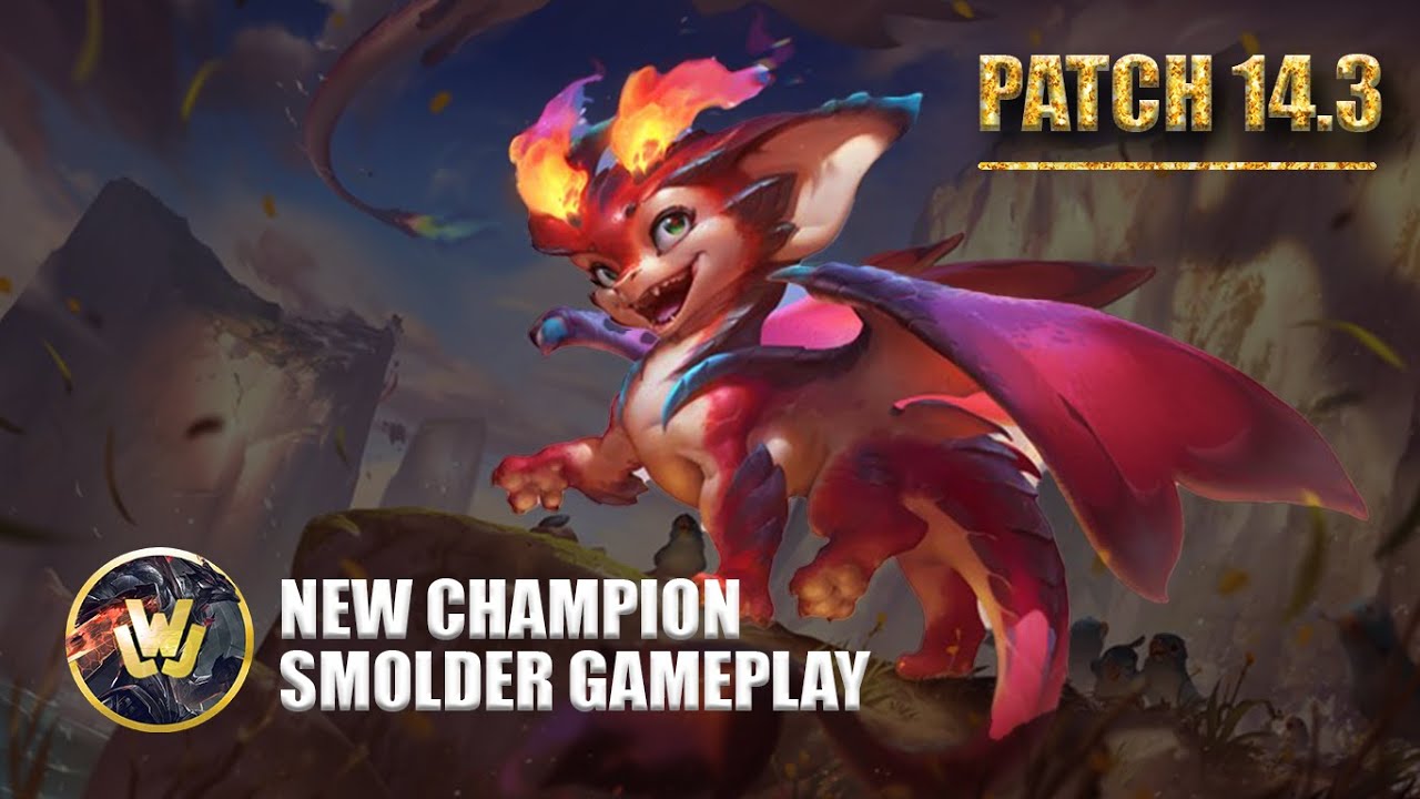 Smolder Gameplay (Patch 14.3) - League of Legends - YouTube