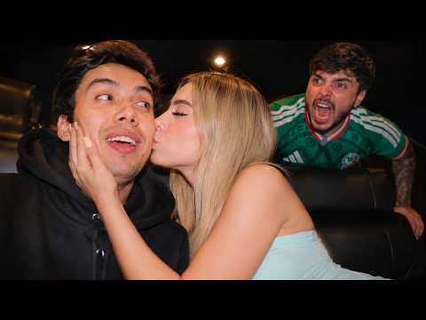 ABRAHAM Y KAREN TORRES SE BESARON DELANTE DE YOLO