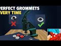 How to Use a Rivet &amp; Grommet Machine| Install Eyelet Like a Pro Step-by-Step Tutorial for Beginners