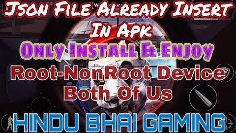 Json File Insert APK Only Install |In MODERN COMBAT 5 BLACKOUT|