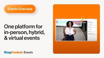 RingCentral Events | One platform for in-person, hybrid, & virtual events