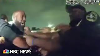 Bodycam shows Alabama high school band director being tasered by police