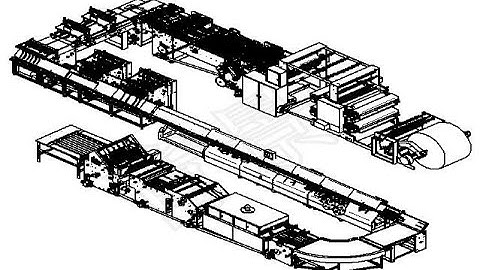 LDGNB760Z fully automatic glue taped notebook making machine