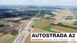 Autostrada A2 w budowie Lubelskie gmina Biała Podlaska