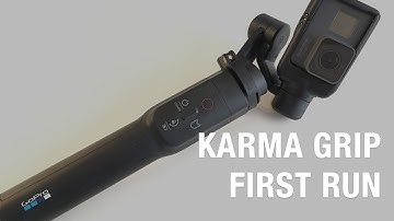 Gopro Karma Grip  First Run
