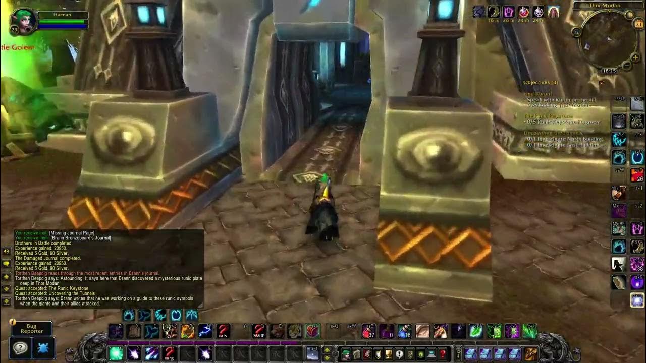 How to do Uncovering The Tunnels quest WoW WOTLK Classic YouTube