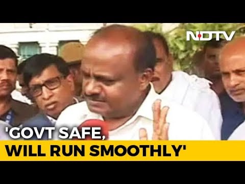 "Government Will Survive, Have Full Confidence": HD Kumaraswamy To NDTV