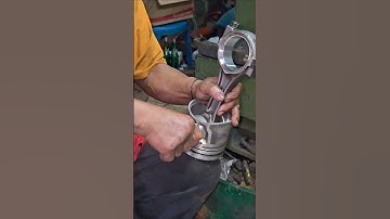 Assembling all components of the piston assembly | Weichai Power (YZ) | JAC King 2019 🚛 #kenkiiiJ