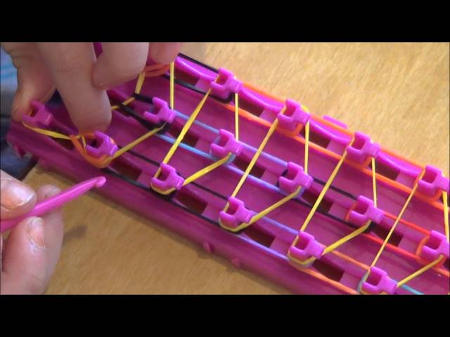 How to make a crazy loom bracelet waterfall 